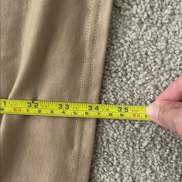 Amazon Essentials Asymmetrical Tan Dress - Picture 6 of 6